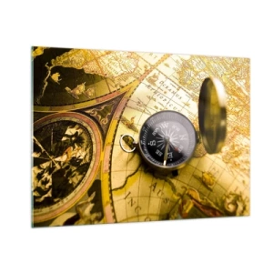 Tablou pe sticlă - Sau poate până la capătul lumii? - 100x70 cm