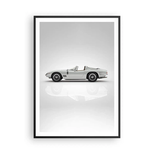 Poster în ramă neagră - Promisiunea distracției - 70x100 cm