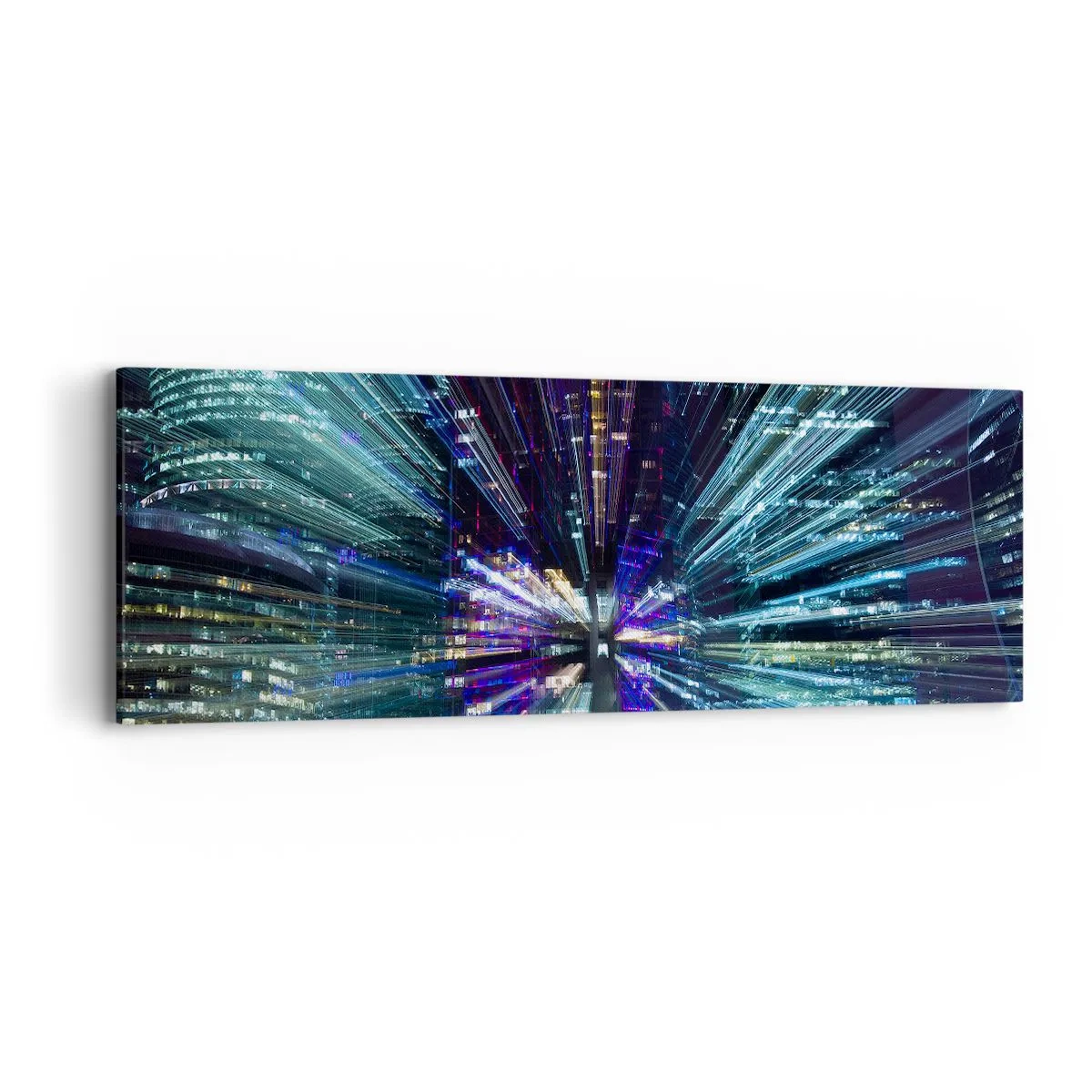 Tablou pe pânză - Trecere către hiperspațiu - 90x30 cm