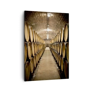 Tablou pe pânză - În pivniță de vin - 50x70 cm