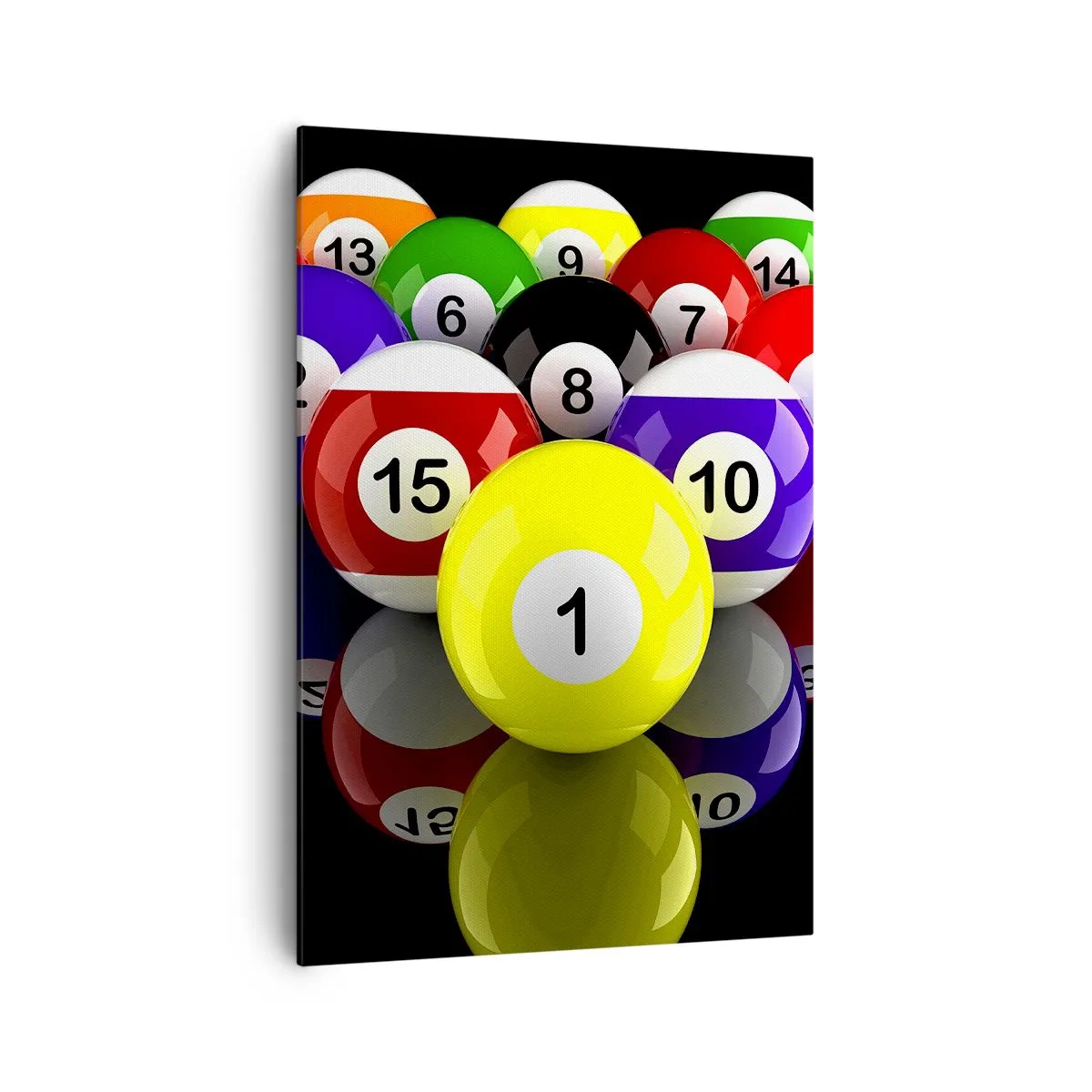 Tablou pe pânză - Diferite culori de joc - 70x100 cm