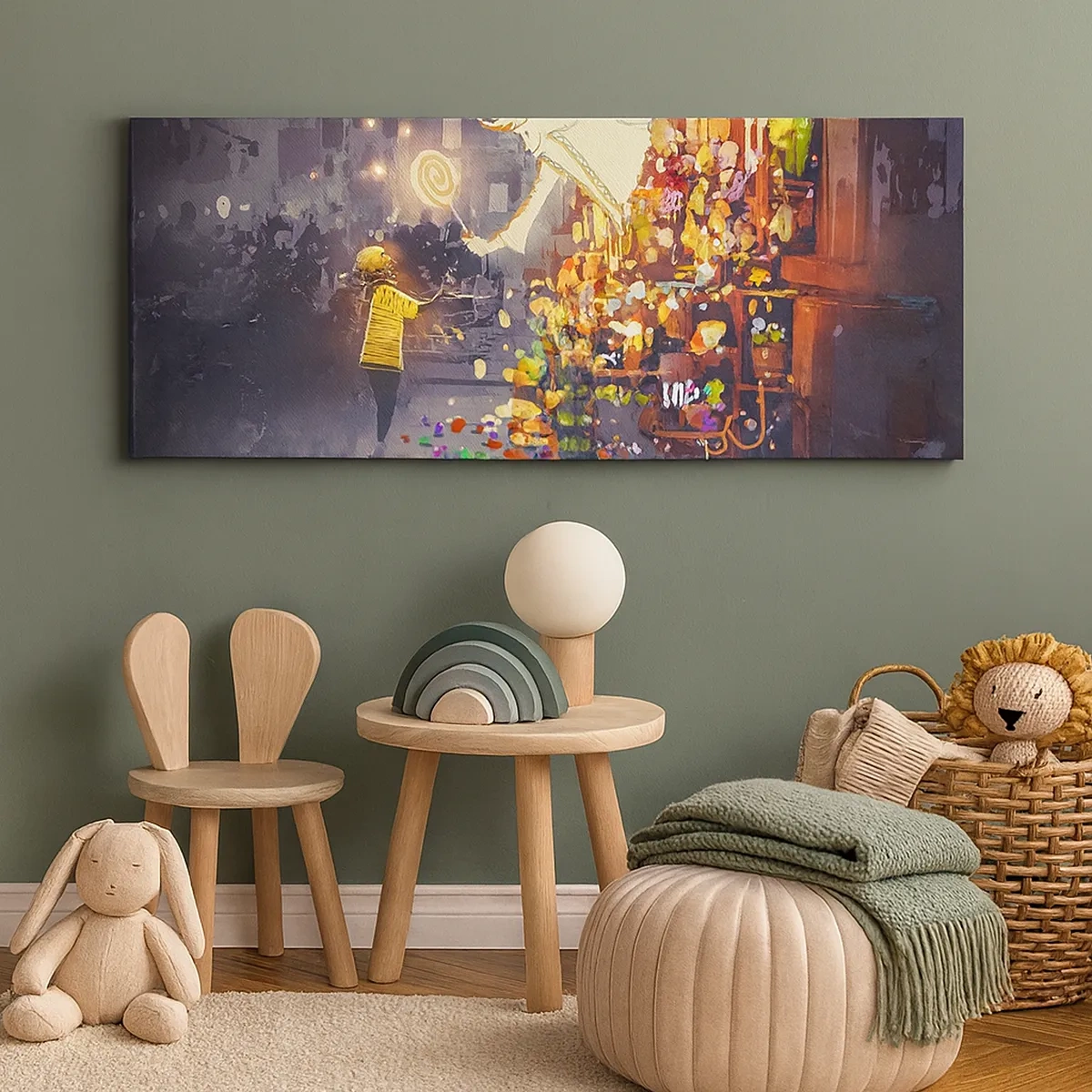 Tablou pe pânză - Vrăjitoria există - 30x30 cm