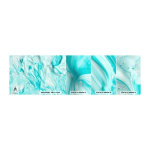 Mostră de Tapet Standard Eco - Împreună pentru totdeauna - Abstracția, Bucată, Boho - 100x30 cm