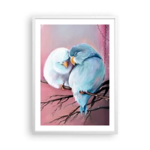 Poster în ramă albă - Ce mai este de adăugat?... - 50x70 cm