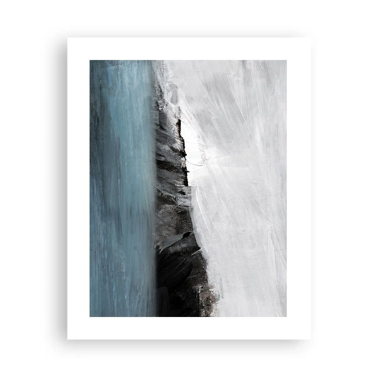 Poster - Apă - pământ: lupta elementelor - 40x50 cm