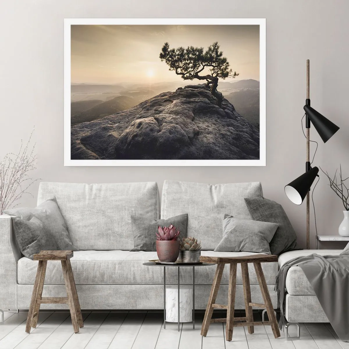 Poster - Viața învinge întotdeauna - 40x30 cm