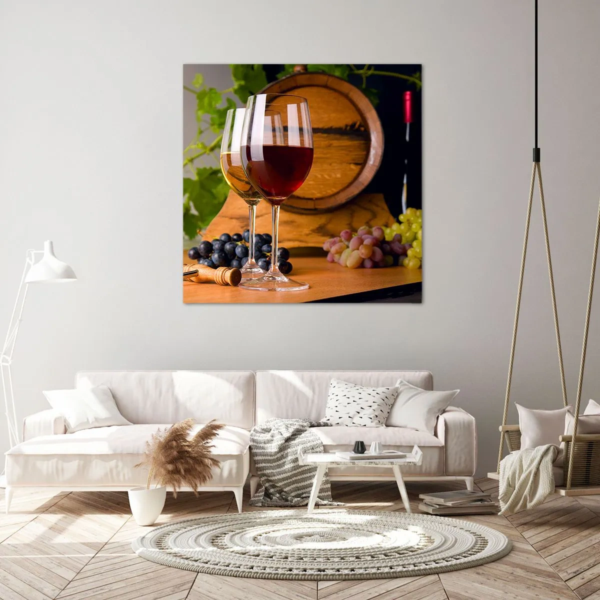 Tablou pe pânză - Ca la vechii maeștri - 40x40 cm