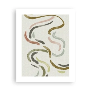 Poster - Dansul vesel al abstracției - 40x50 cm
