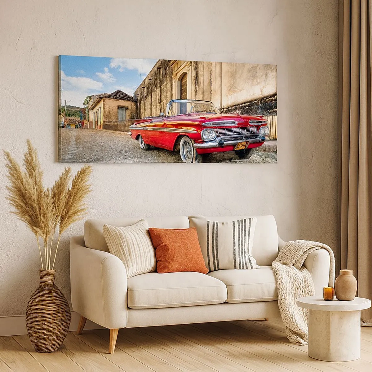 Tablou pe pânză - Emoții cubaneze - 100x40 cm