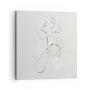 Tablou pe pânză - Spirala frumuseții - 70x70 cm