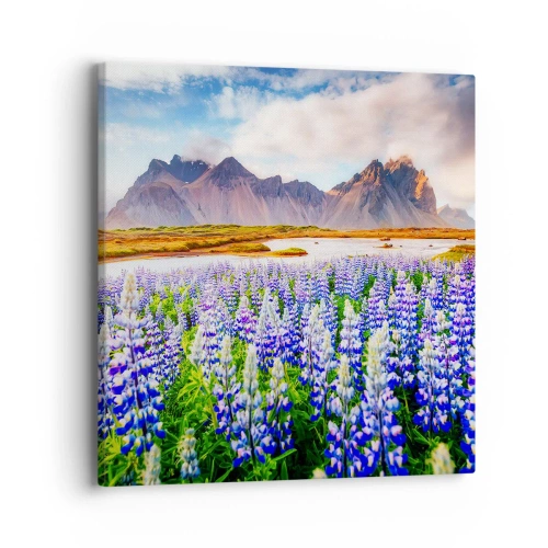 Tablou pe pânză - Putere și severitate alături de blândețe - 40x40 cm