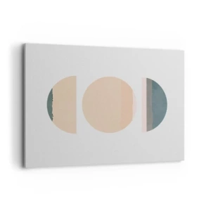 Tablou pe pânză - Roată cu roată - 100x70 cm