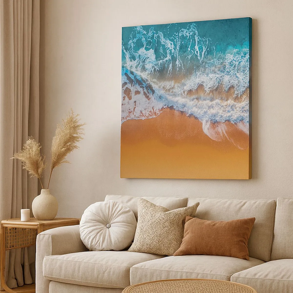 Tablou pe pânză - Întotdeauna în tandem - 30x30 cm