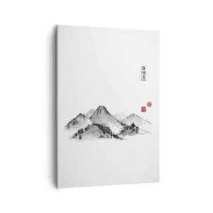 Tablou pe pânză - Dincolo de dealuri - 50x70 cm