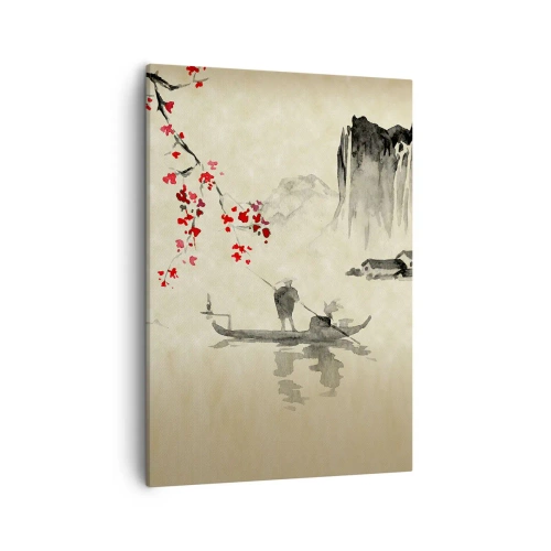 Tablou pe pânză - În țara florilor de cireș - 50x70 cm