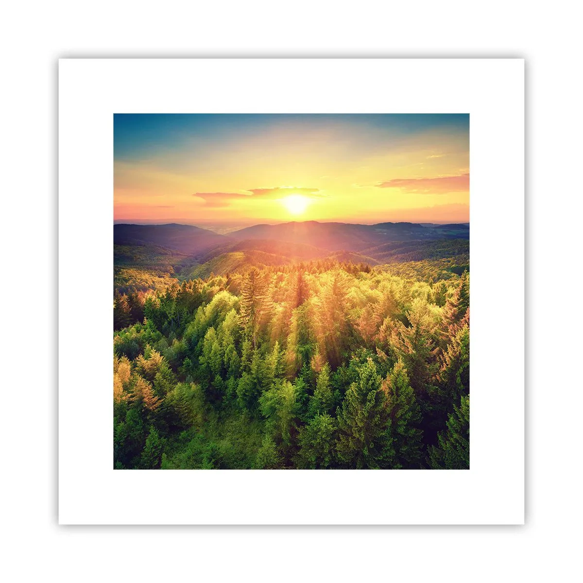 Poster - Vârfuri și culmi - 30x30 cm
