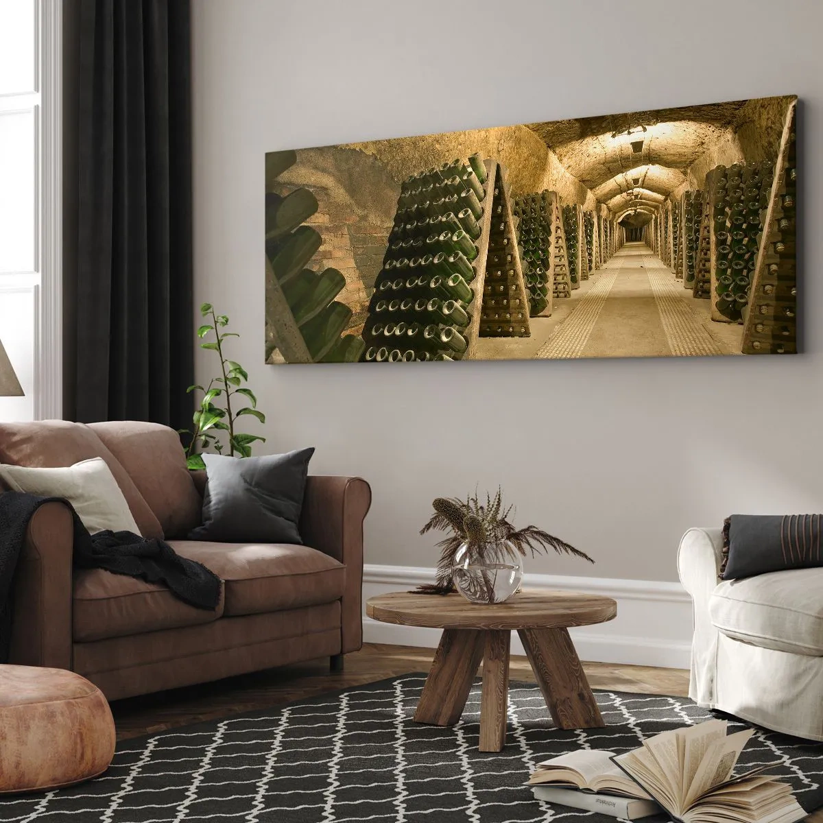 Tablou pe pânză - Nașterea gustului - 120x50 cm