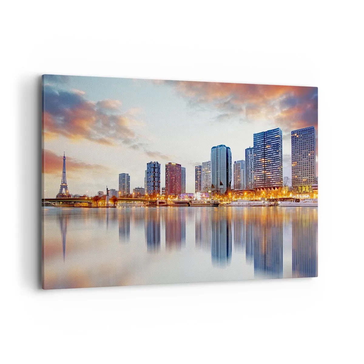 Tablou pe pânză - Calmul monumental al Parisului - 120x80 cm