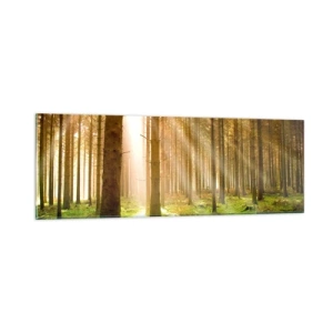 Tablou pe sticlă - Spiridușii sunt pe cale să apară - 90x30 cm