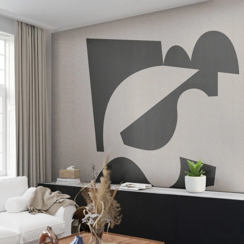 Tapet Premium Sand - Pentru autoasamblare - Abstracția, Boho, Minimalism - 400x280 cm