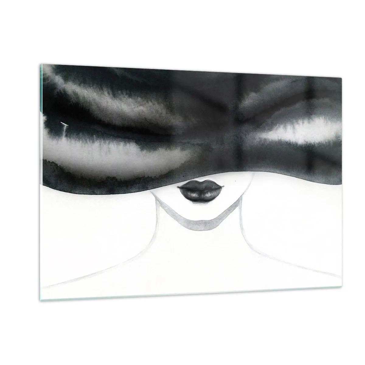Tablou pe sticlă - Un mister senzual - 120x80 cm
