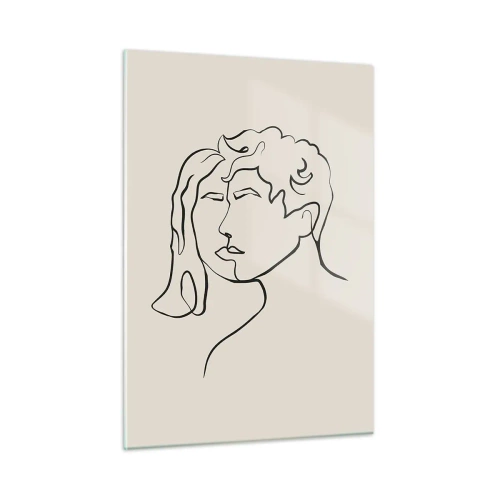 Tablou pe sticlă - Și unitatea s-a făcut - 50x70 cm