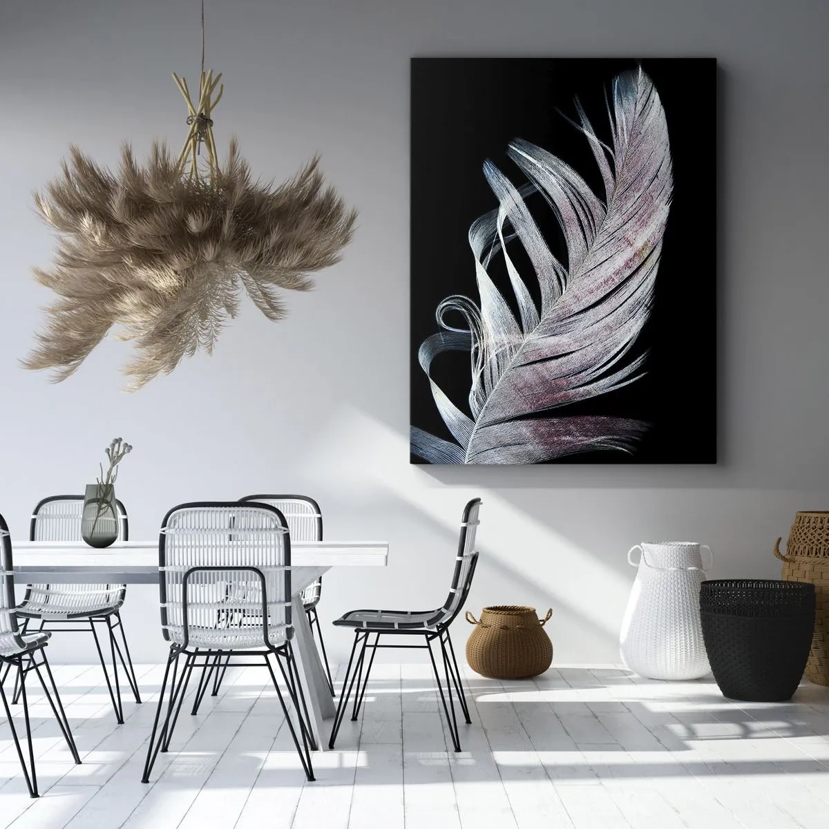 Tablou pe pânză - Gândește-te la atingere - 50x70 cm