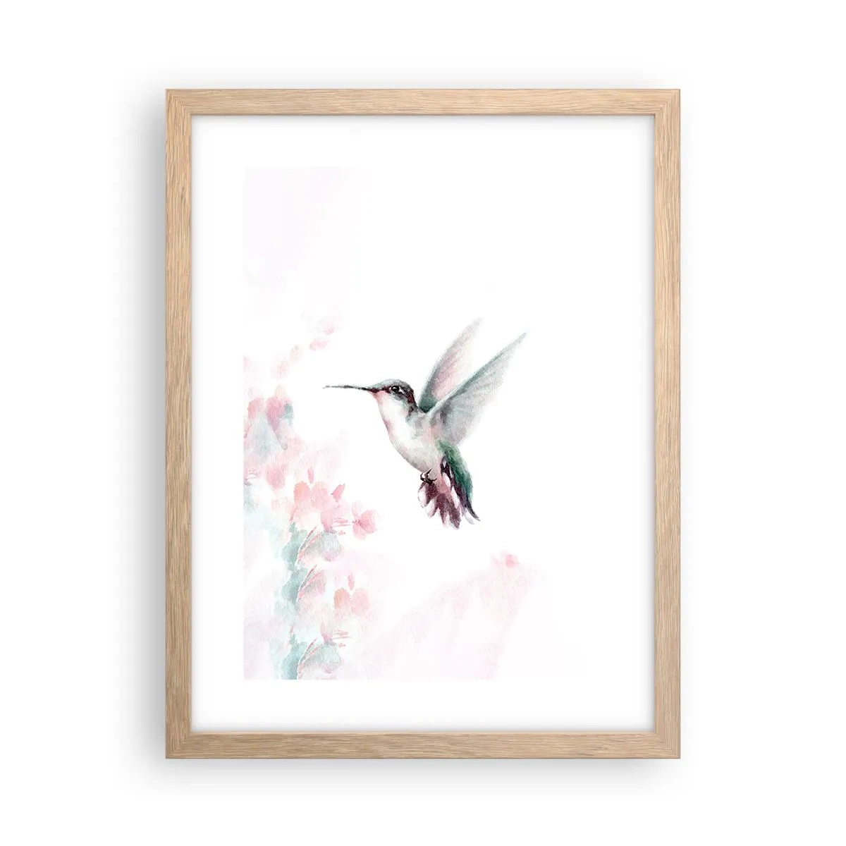 Poster în ramă de stejar deschis - Oprit în mișcare - 30x40 cm