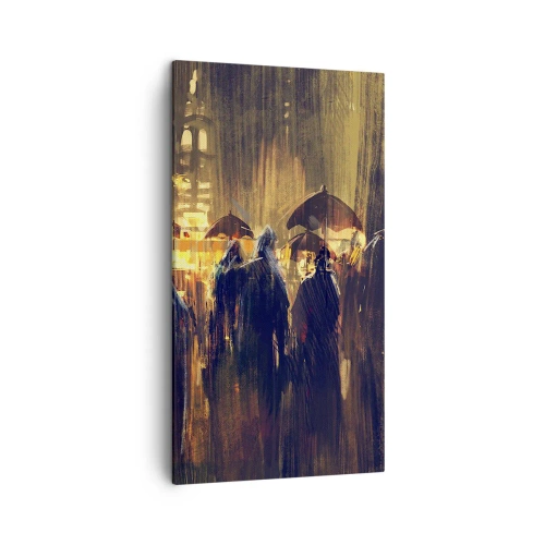 Tablou pe pânză - Urmașii ploii - 45x80 cm