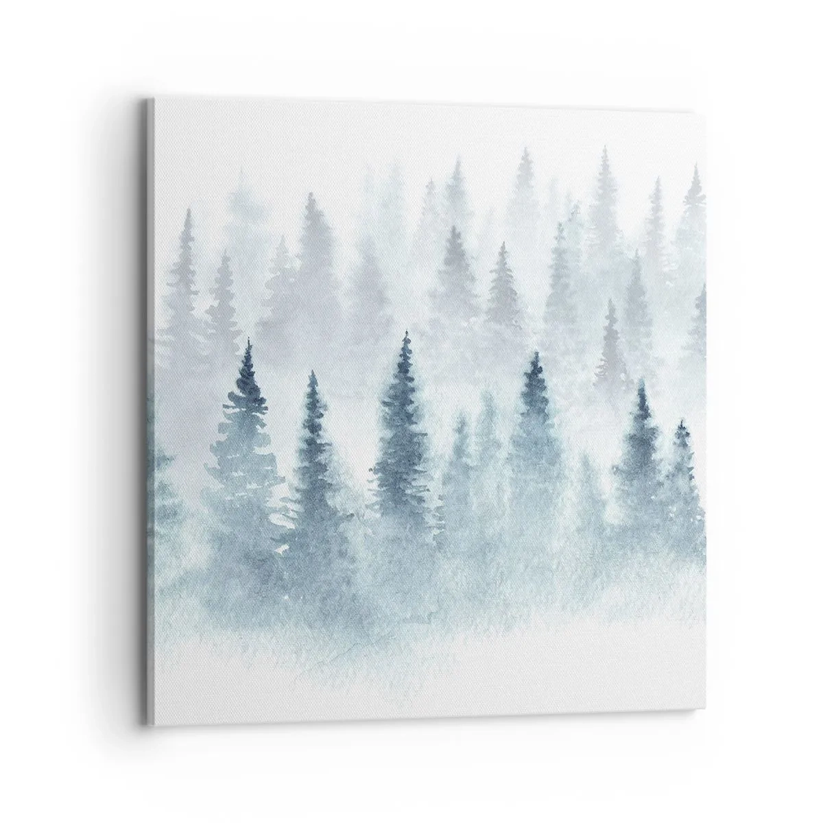 Tablou pe pânză - Înfășurate în ceață - 70x70 cm