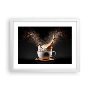 Poster în ramă albă - O explozie de arome - 40x30 cm