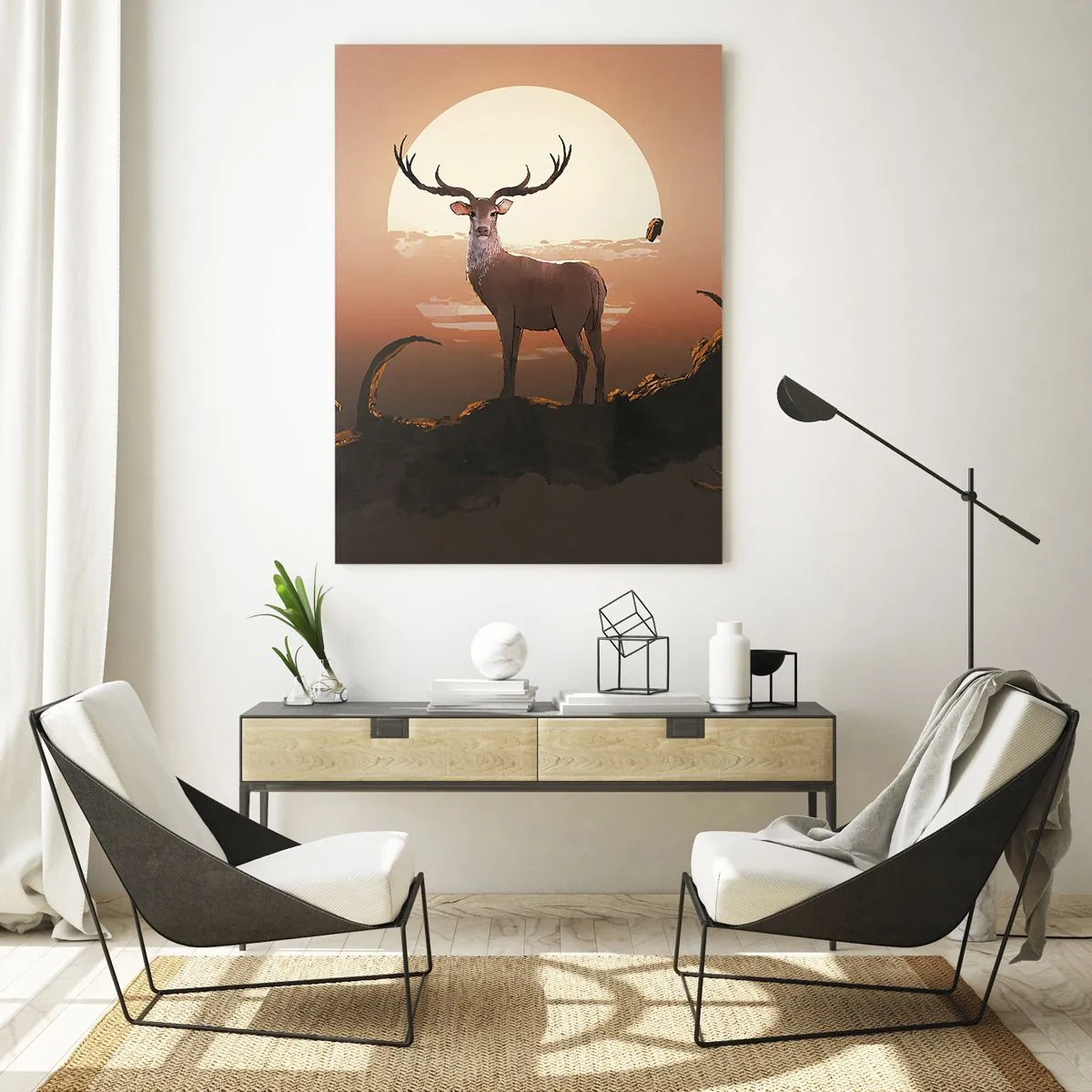 Tablou pe sticlă - Această noapte este diferită de oricare alta - 50x70 cm