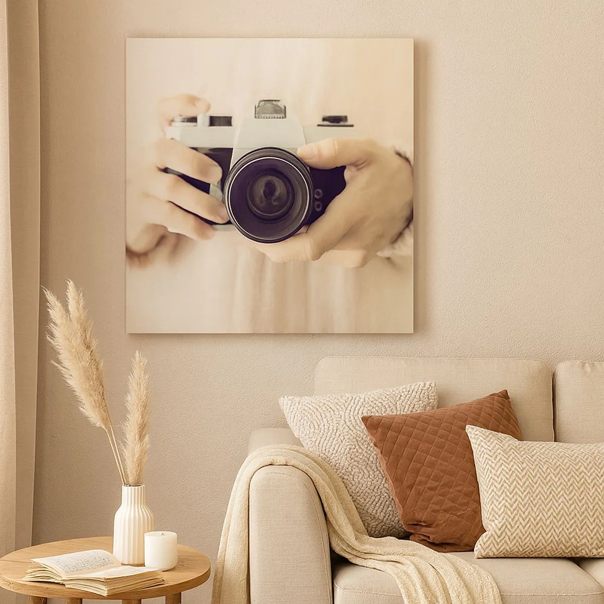 Tablou pe pânză - Pentru a vedea mai multe... - 30x30 cm