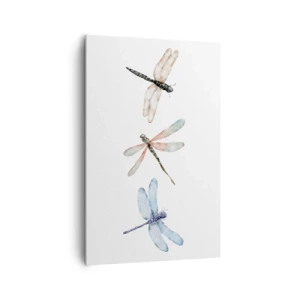 Tablou pe pânză - Libelule imponderabile - 80x120 cm