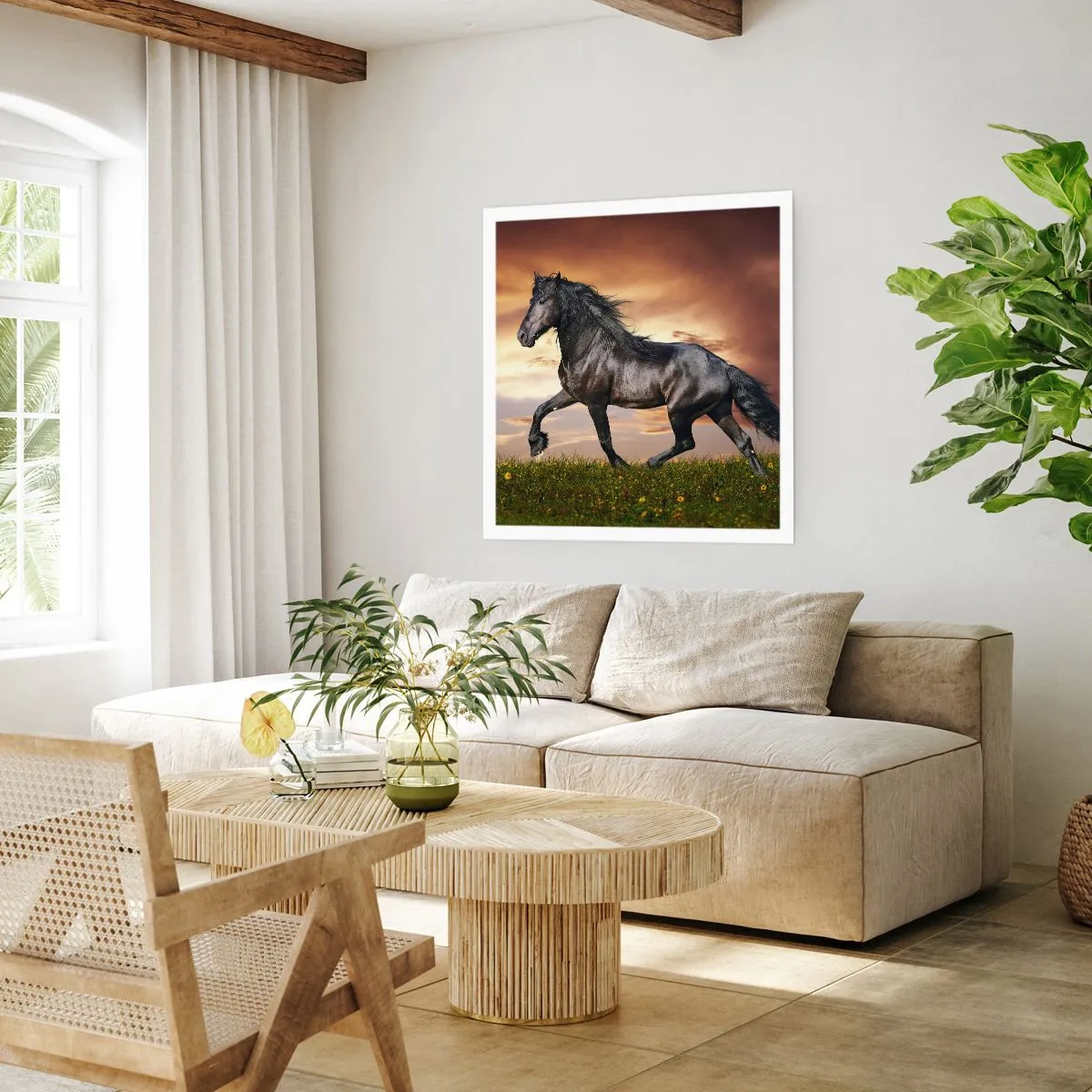 Poster - Prințul negru - 60x60 cm