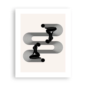 Poster - Simetrie senzuală - 40x50 cm