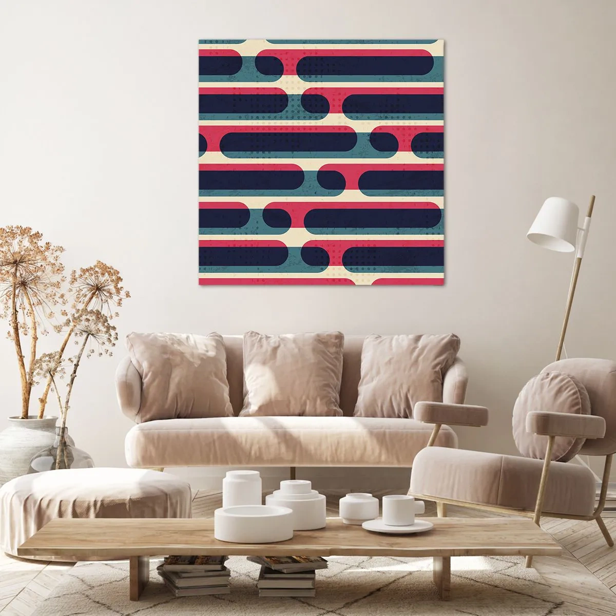 Tablou pe pânză - Înăuntru și înainte - 70x70 cm