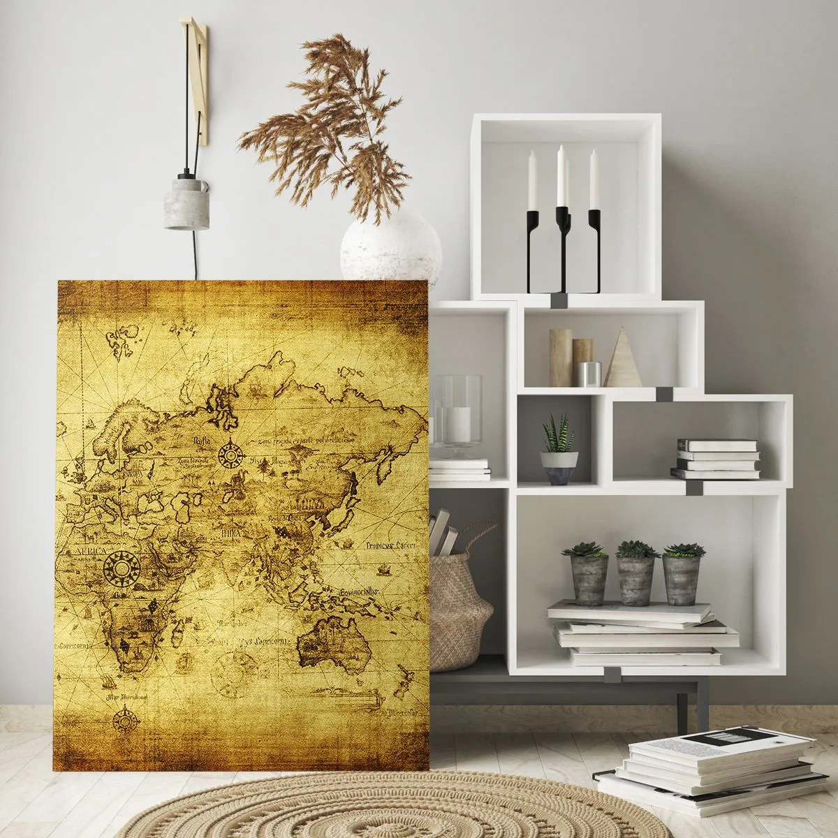 Tablou pe sticlă - Această lume ciudată - 80x120 cm