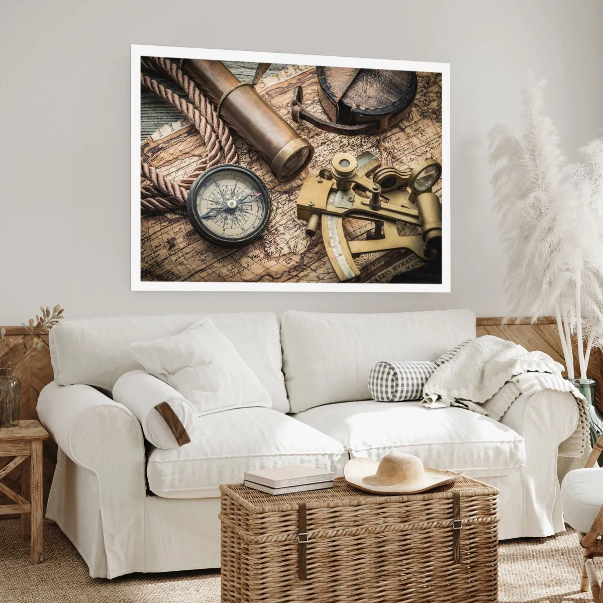 Poster - Stabilește cursul - 100x70 cm