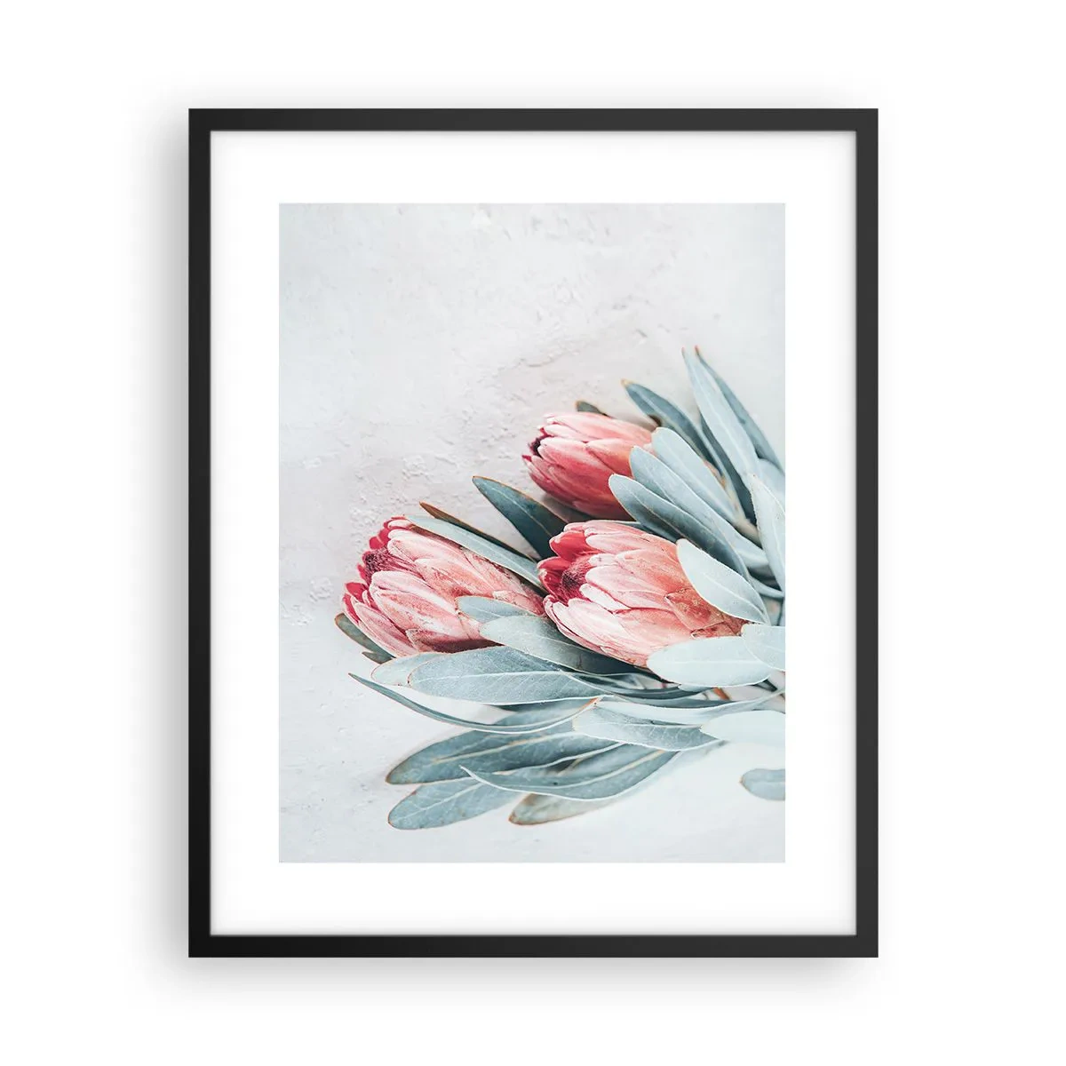 Poster în ramă neagră - Rușinate de propria lor frumusețe - 40x50 cm