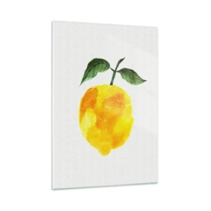 Tablou pe sticlă - Cum să simțiți gustul soarelui - 50x70 cm