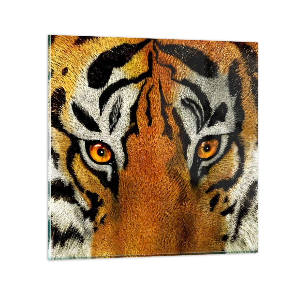 Tablou pe sticlă - Amenințător și frumos - 60x60 cm