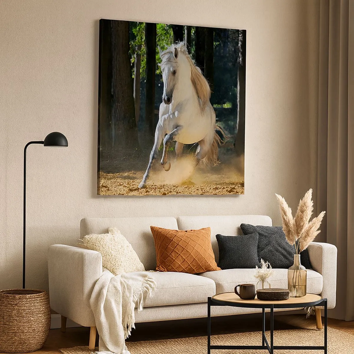 Tablou pe pânză - Ca într-un roman fantastic - 30x30 cm