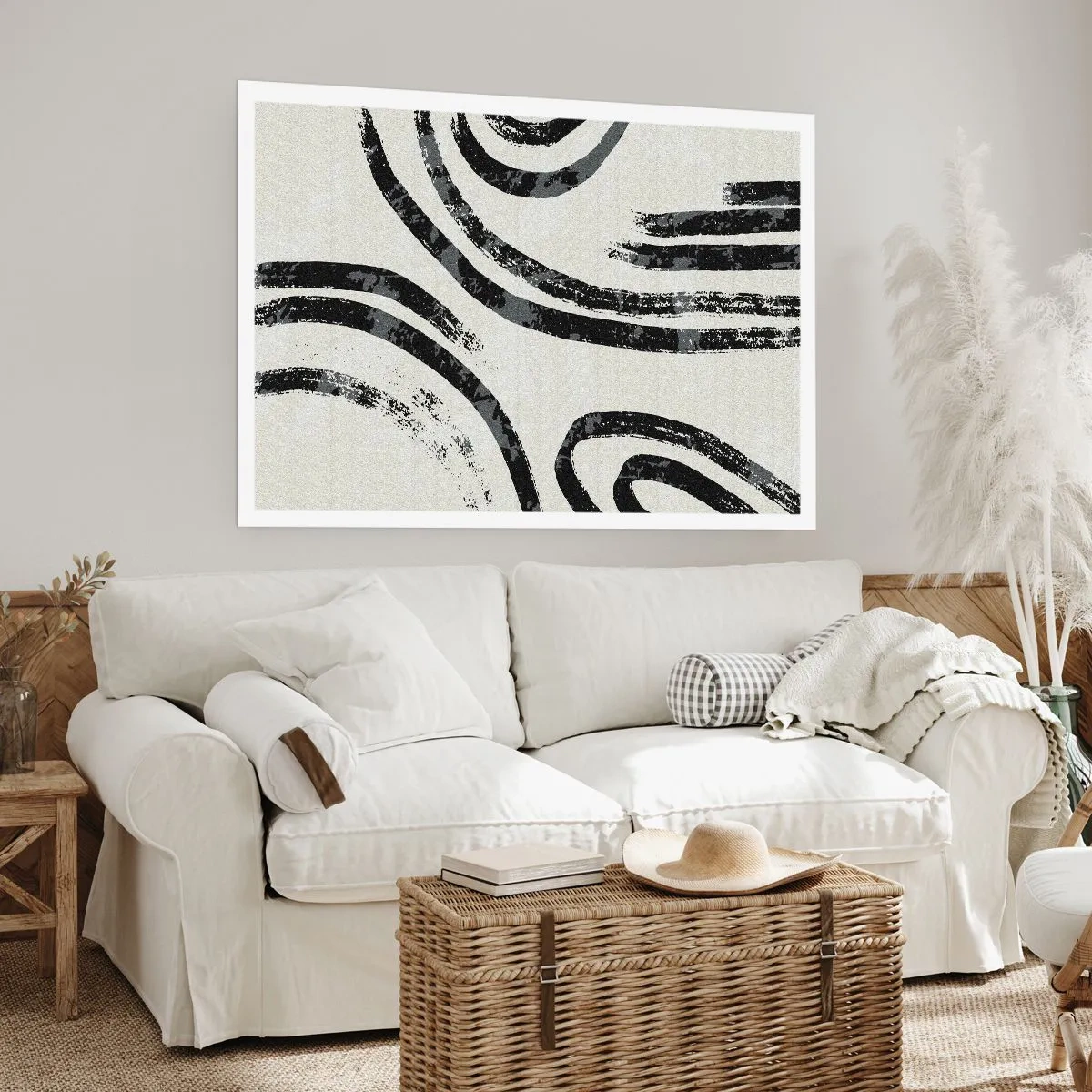 Poster - Pe jumătate oprit - 40x30 cm