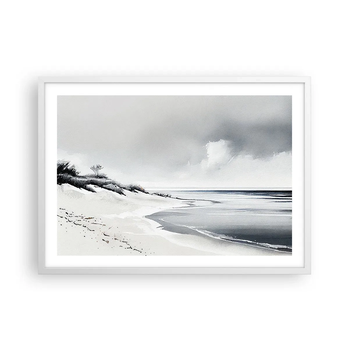 Poster în ramă albă - Întotdeauna împreună - 70x50 cm