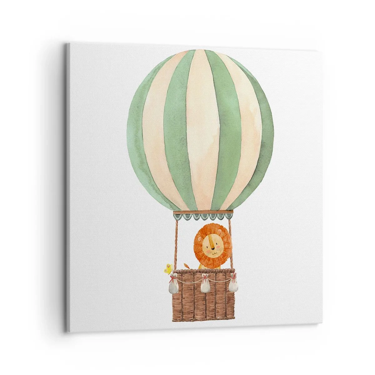 Tablou pe pânză - Călătoriile lui Leon - 50x50 cm