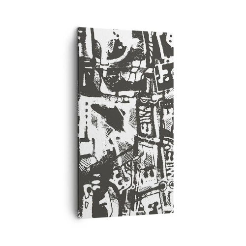 Tablou pe pânză - Ordine sau haos? - 45x80 cm