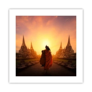 Poster - În pace prin eternitate - 40x40 cm