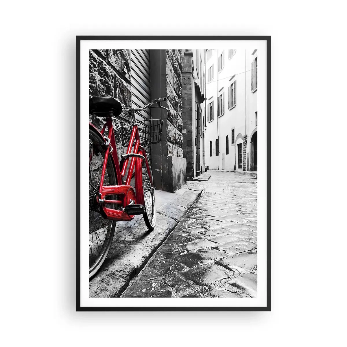 Poster în ramă neagră - Adevărata frumusețe nu îmbătrânește - 70x100 cm