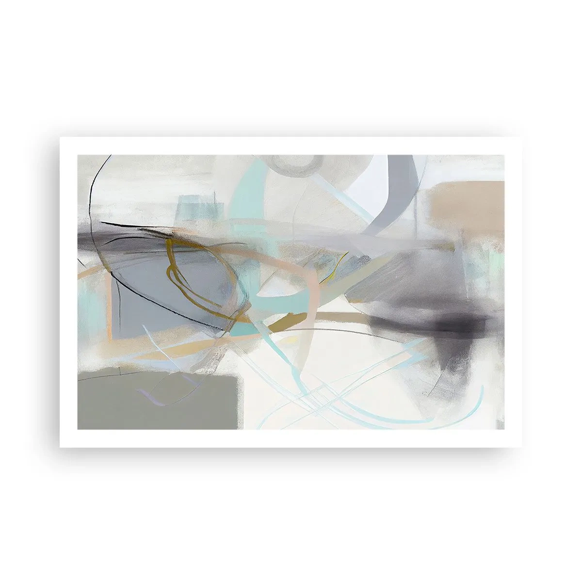 Poster - Abstracție cețoasă - 91x61 cm